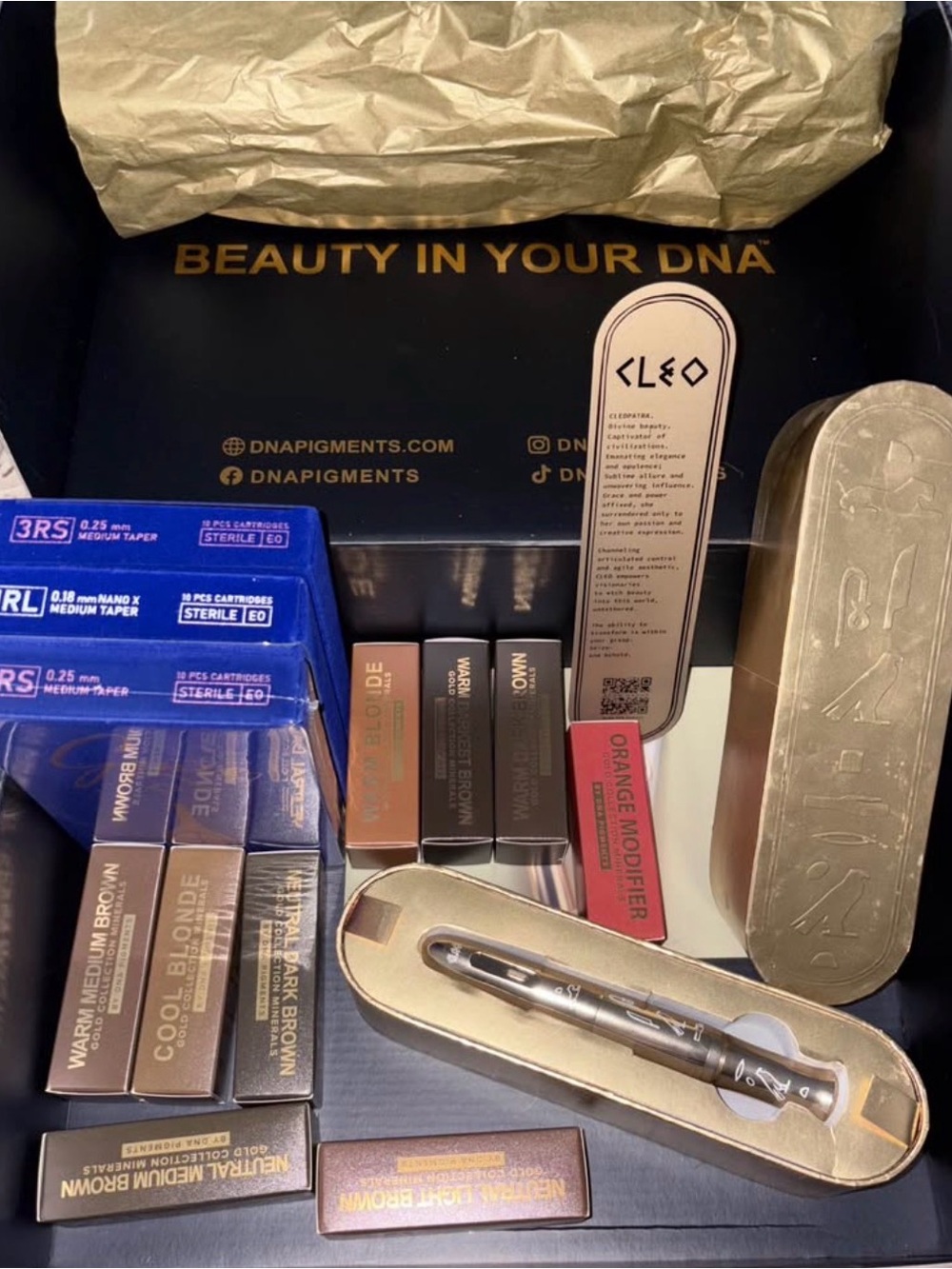 Brow daddy PMU supplies. Sealed and brand new. $1000 value